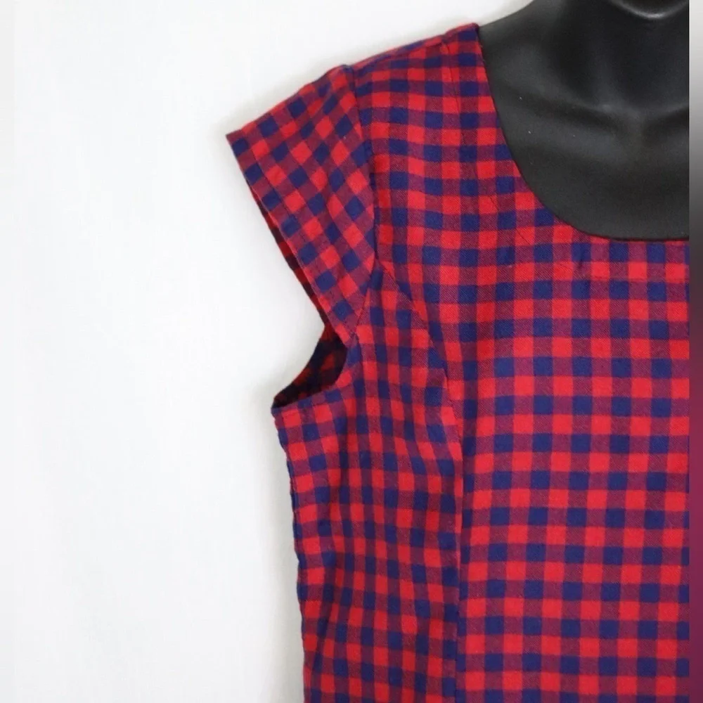 MATA TRADERS Checkered A-Line Dress - OFFERS WELCOME - Picture 5 of 14